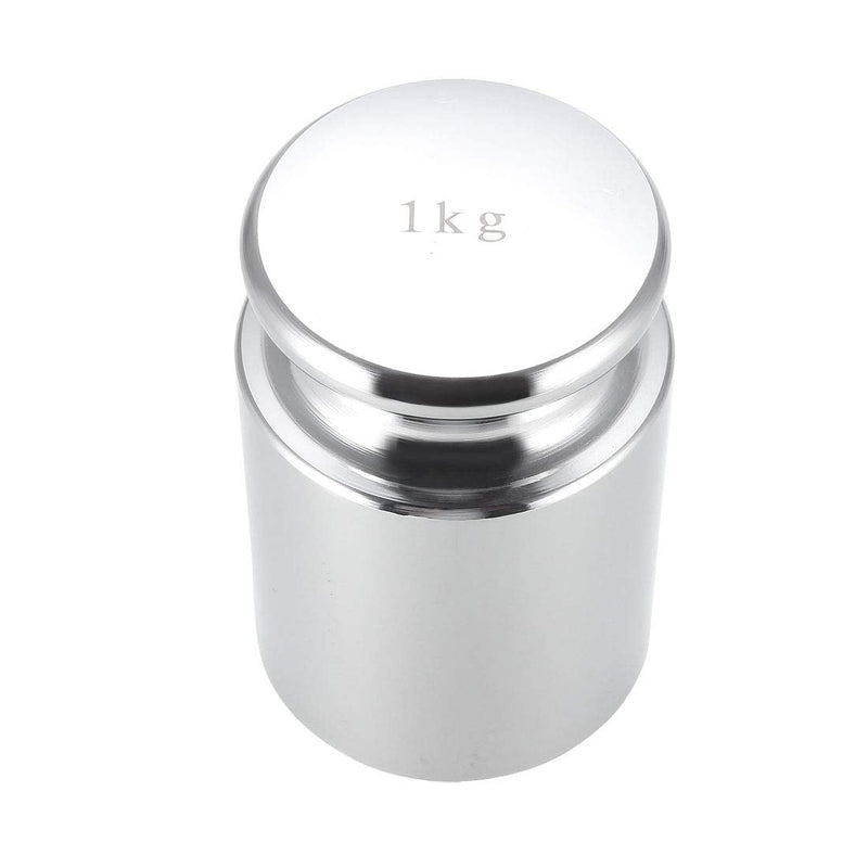 sourcing map gram calibration weight M1 precision steel chrome-plated for digital scales 1kg
