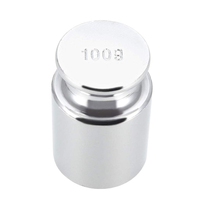 sourcing map gram calibration weight M1 precision chrome-plated steel for digital scales 100 g