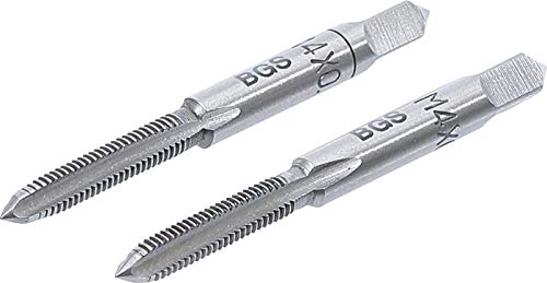 BGS 1900-M4X0.7-B Tap, Tap, Pre- and Finishing Tap, M4 x 0.7 | 2-piece set. Tool steel (GCr15)