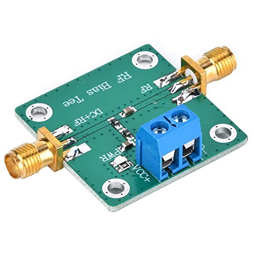 10-6000MHz Bias T Module DC Bias Power Supply DC Blocks Connection Modes for Active Antenna Broadband Amplifiers