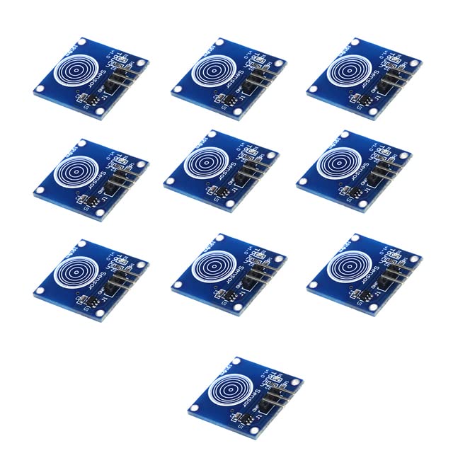 TTP223B Capacitive Touch Switch Module Low Power Consumption Touch Sensor Switch Digital Capacitive Touch Sensor Switch DC 2~5.5V (12PCS)