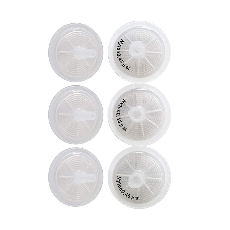NYL syringe filter, 25 mm, 100 pieces, 25mm-0.45μm, 25mm-0.45μm.