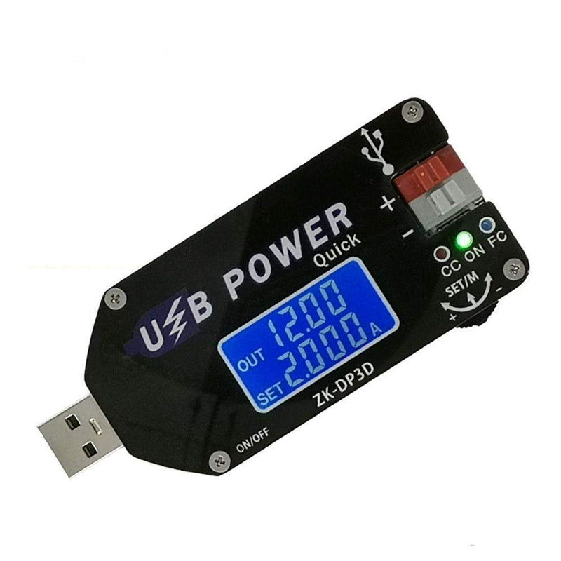 DollaTek CNC USB TYPE-C DC DC Converter CC CV 4-13V to 1-30V 2A 15W Power Module Adjustable Regulated Power Supply QC2.0 3.0