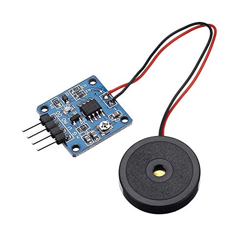 DollaTek 5V Piezoelectric Film Vibration Sensor Switch Module TTL Level Output for Arduino