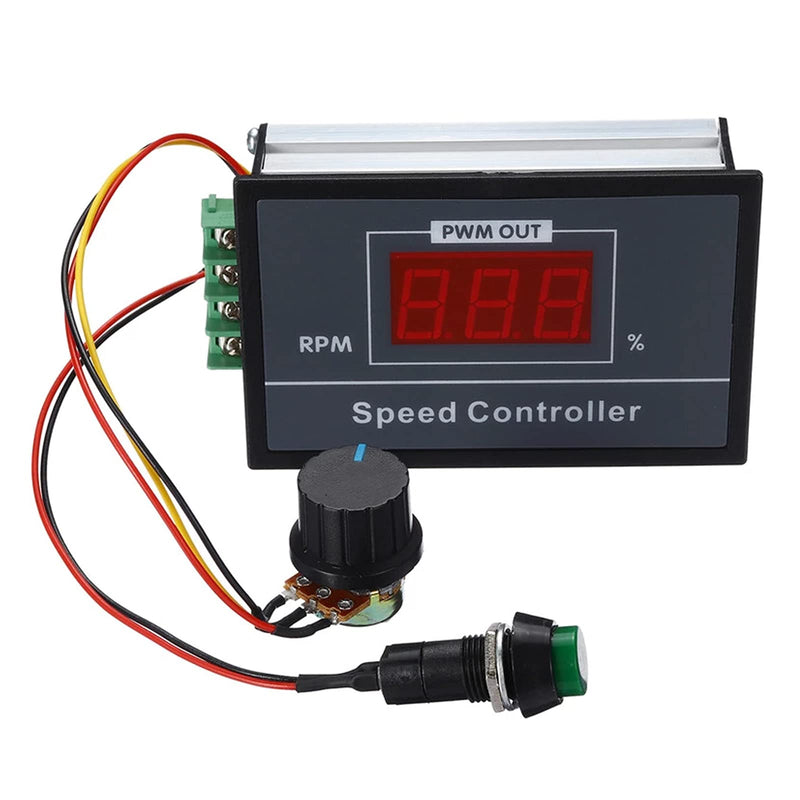 RUIZHI DC Motor Speed Controller DC 6-60V 12V 24V 36V 48V 30A Voltage ...