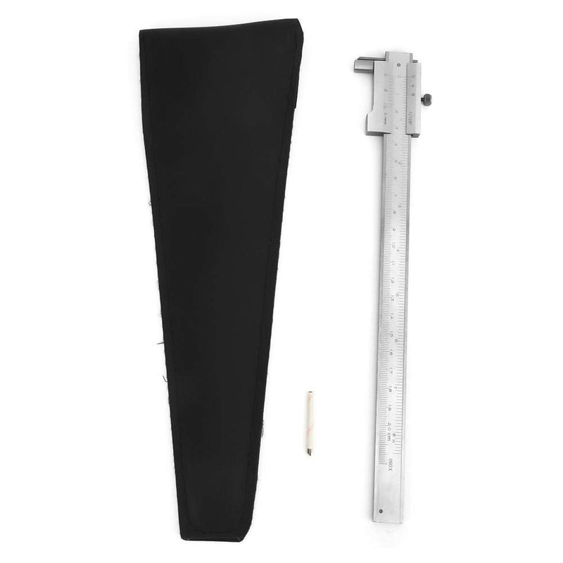 Vernier Caliper 0-200 mm Stainless Steel Pocket Vernier Caliper with Locking Screw Parallel Marking Gauge Vernier Caliper Measuring Tool (0-200 mm)