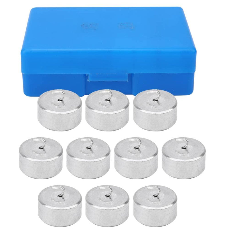 10 pieces/set 500g gram precision calibration weight set precision weight for digital scales, jewelry scales, 10 x 50g