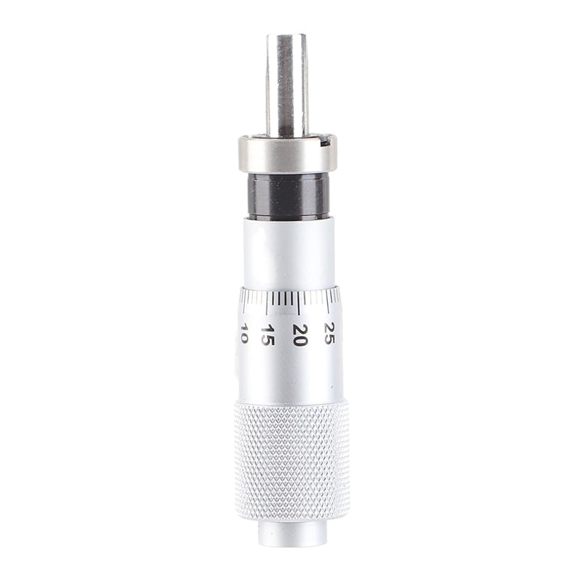 0-13mm Micrometer Head, Metal Inner Micrometer, Inner Diameter Measuring Tool for Fine Tuning Various Accuracy Instruments (Flat Head with Nut)
