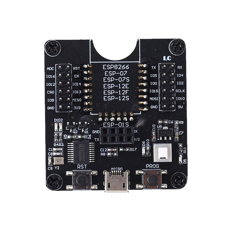 AILOVA ESP8266 Development Board,Test Burn Board Burning Device Development Board for ESP-01/01S/12E/12F/12S/18T ESP8266-IoF Wireless WIFI Transceiver Module