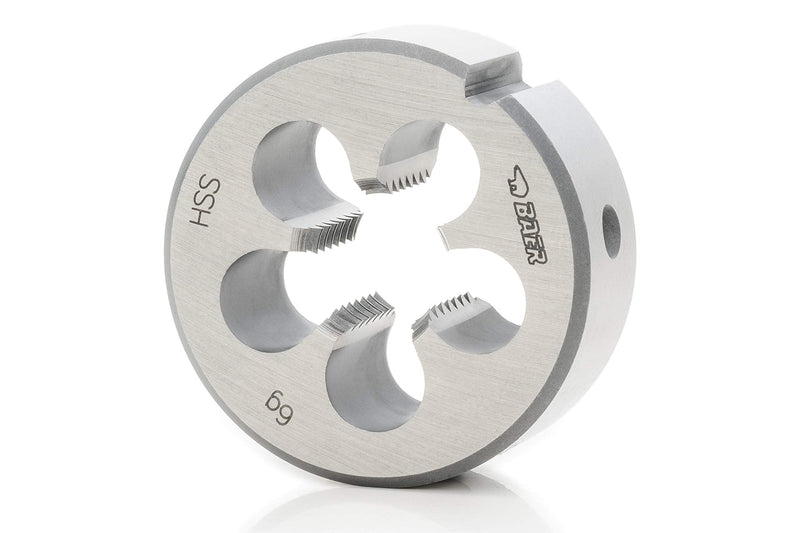 BAER Die MF 12 x 1.5 - HSS Tap Cutter MF12 - Male Thread Cutter - Thread Cutting Male Thread