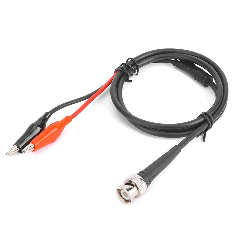 Bnc Clip Coaxial Cable Function Signal Generator Test Line Accessories 90cm 50 Ω Bnc Double Clamp Wire