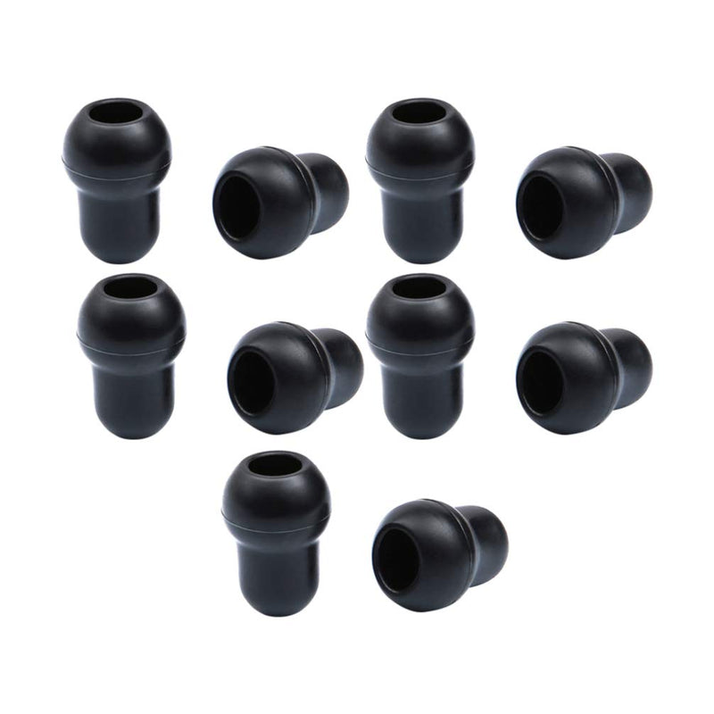 Healifty Pack of 10 Stethoscope Ear Plugs Silicone Stethoscope Replacement Littmann Stethoscope Accessories 3.5 mm Universal for 6 mm Ear Hooks Hospital Clinic Supplies