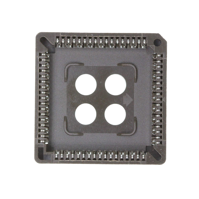 HUABAN Pack of 5 PLCC68 68 pin IC socket adapter through hole mounting DIP-PLCC converter DIP sockets PLCC68