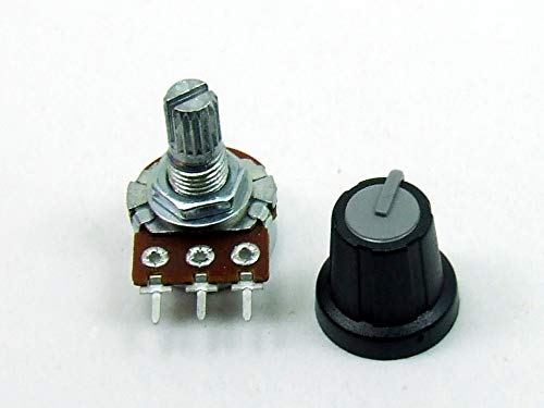 POPESQ® 1 pc x Potentiometer with Cap 220K Linear PCB #A3183