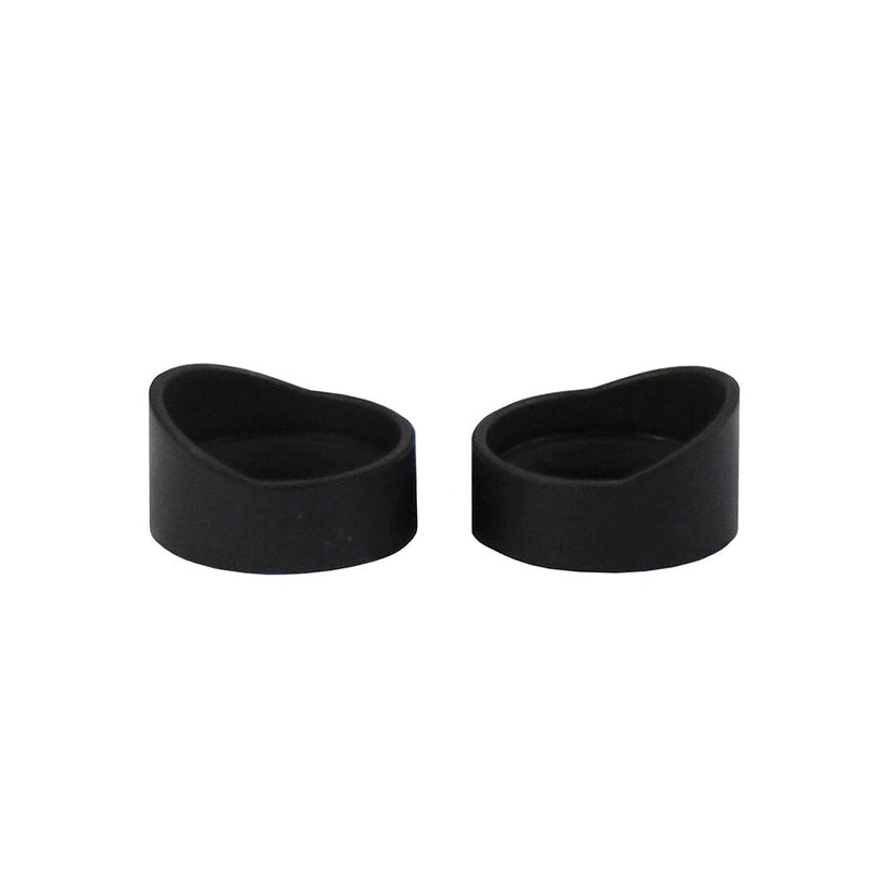 Vogueing Tool 2pcs Rubber Eyepiece Cover Eyepiece Protector Cylinder Eyepiece Protector Cup for Binocular Microscope (Bevel Angle 33mm) Oblique Angle 33mm