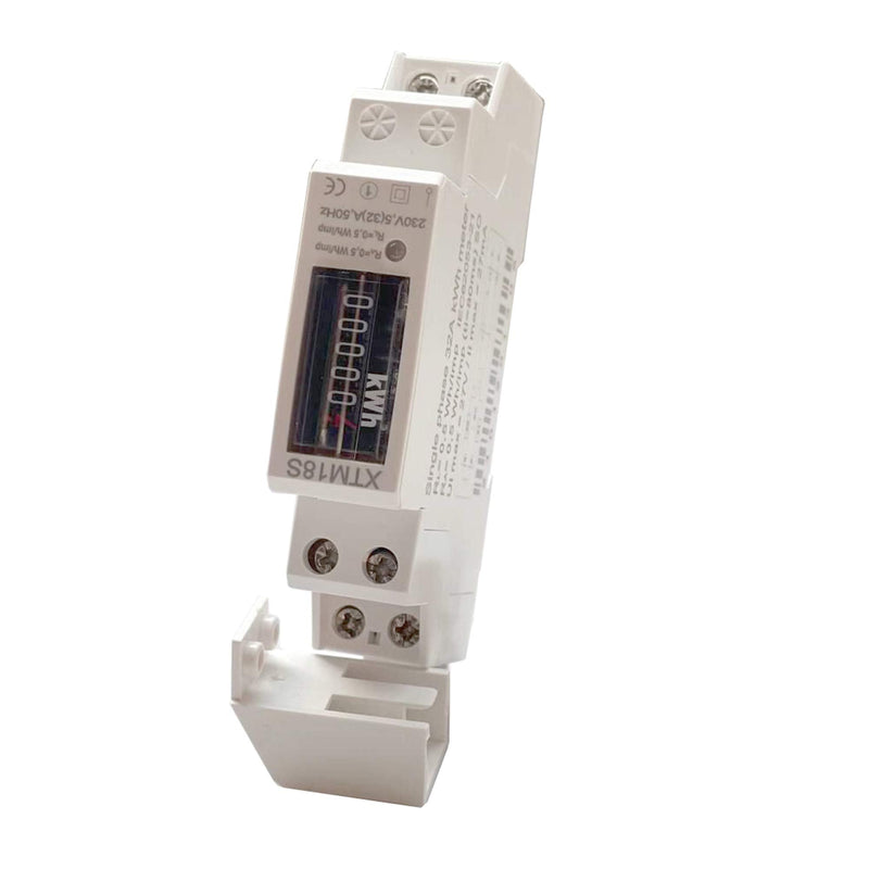 JVJ 5(32) A electricity meter alternating current meter 1 Phsig one phase phase 230V wattmeter kWh meter DIN rail A DIN rail