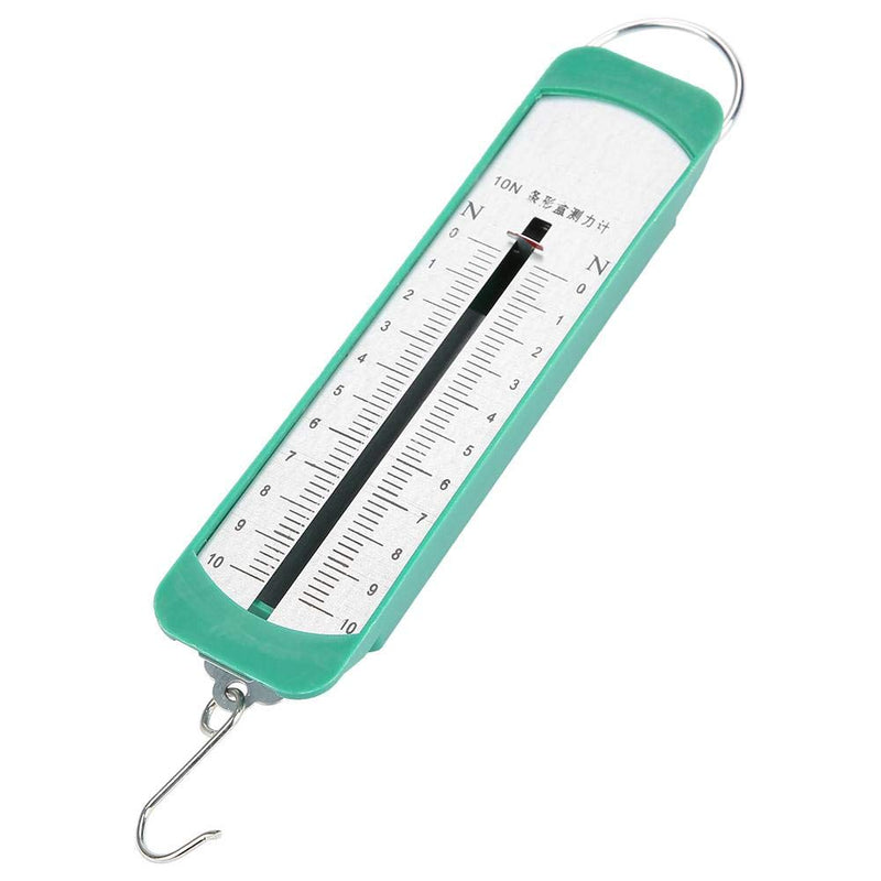 Oumefar 10N Newton Meter Plastic Spring Dynamometer Rod Physics Mechanical Experiment Instrument Spring Balance High Resolution for Physics Mechanical Experiments