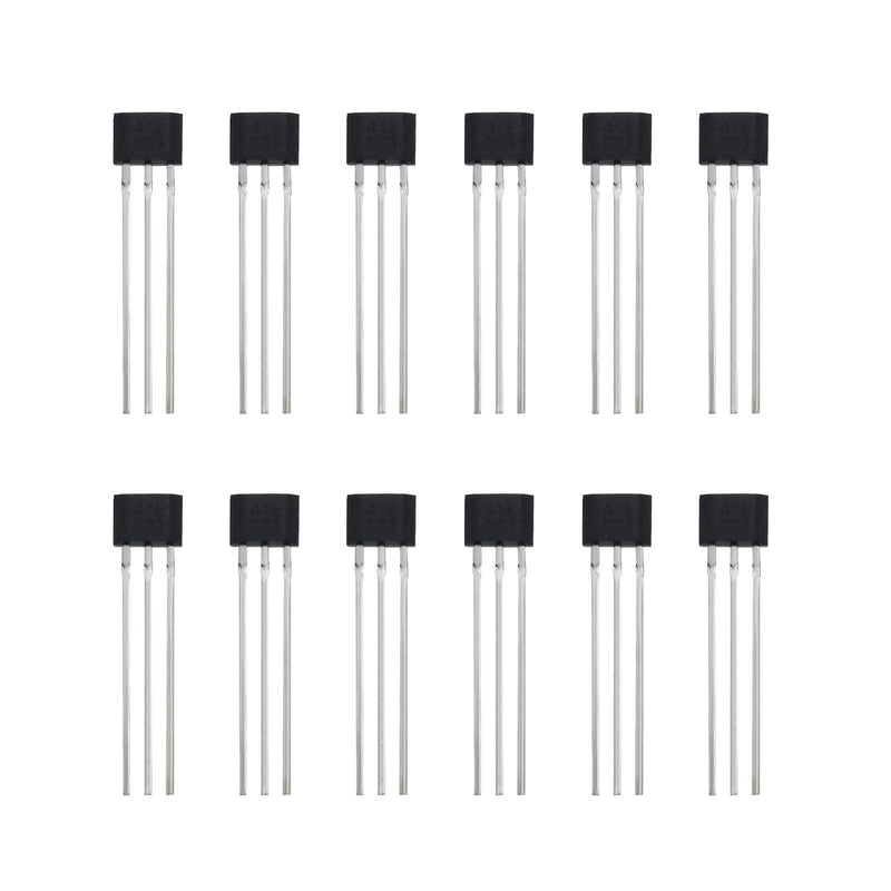12pcs. 41F TO-92S SS41F 0H41 SH41 S41 Bipolar Hall Effect Sensor Magnetic Detector 3 Pin Sensor for Automotive Electric Car Motor Vehicle Motor Industry