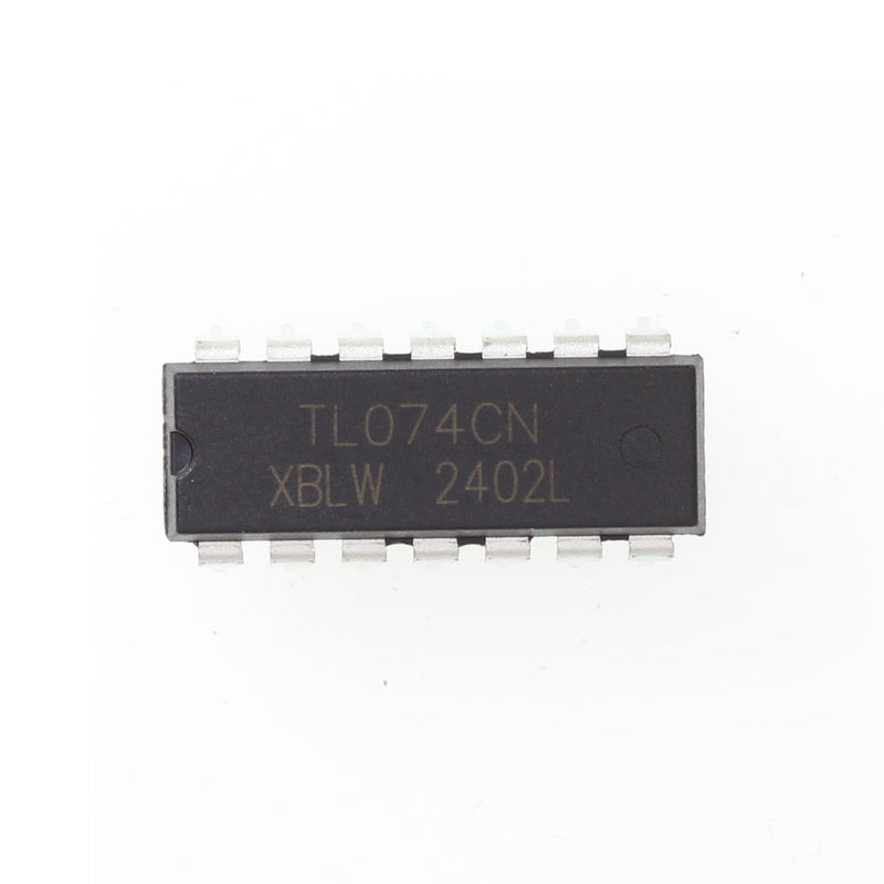 TL074CN TL074 DIP-14 Low Noise Jfet Input Operational Amplifier (Pack of 10)