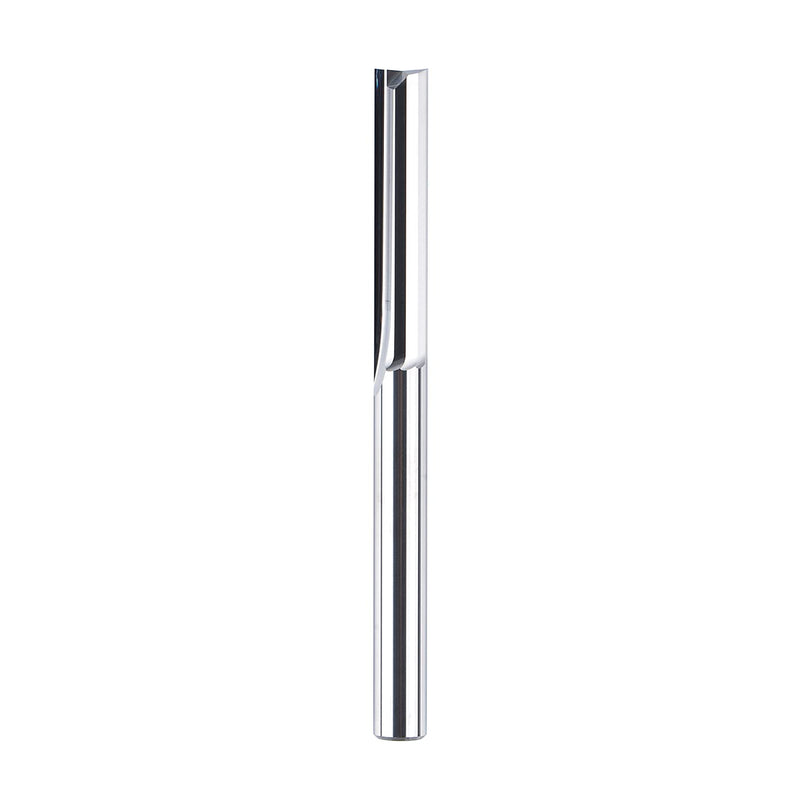 SpeTool 2 Flutes Straight Milling Cutter 6 mm Shank x 32 mm Cutting Length Solid Carbide End Mill CNC Milling Cutter for Wood MDF Acrylic