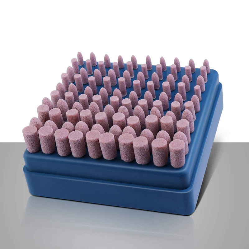 100 pieces grinding polishing head, 3 mm grinding shaft, grinding stone for polishing grinding accessories, polishing accessories set for rotary tools, multifunctional grinding polishing accessories