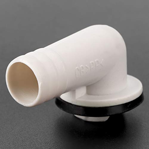 BTER Environmentally Friendly Air Conditioning Drain, Drain Connection, for Air Conditioning Waste Water, ABS Material, Condensation Drain Adapter, Drain, 1 Piece, Default, Single Item