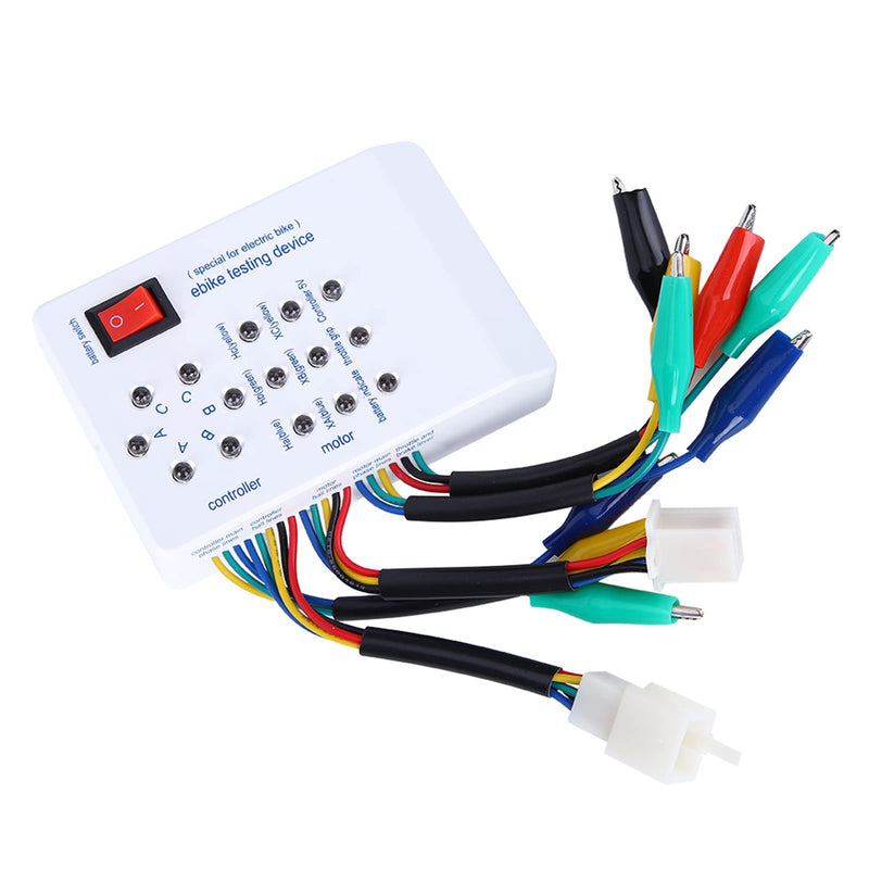 9V Battery Powered Brushless Electric Car Engine Tester, Scooter Motor Controller, E-Bike Detector with English Manual for DIY Automotive Woker