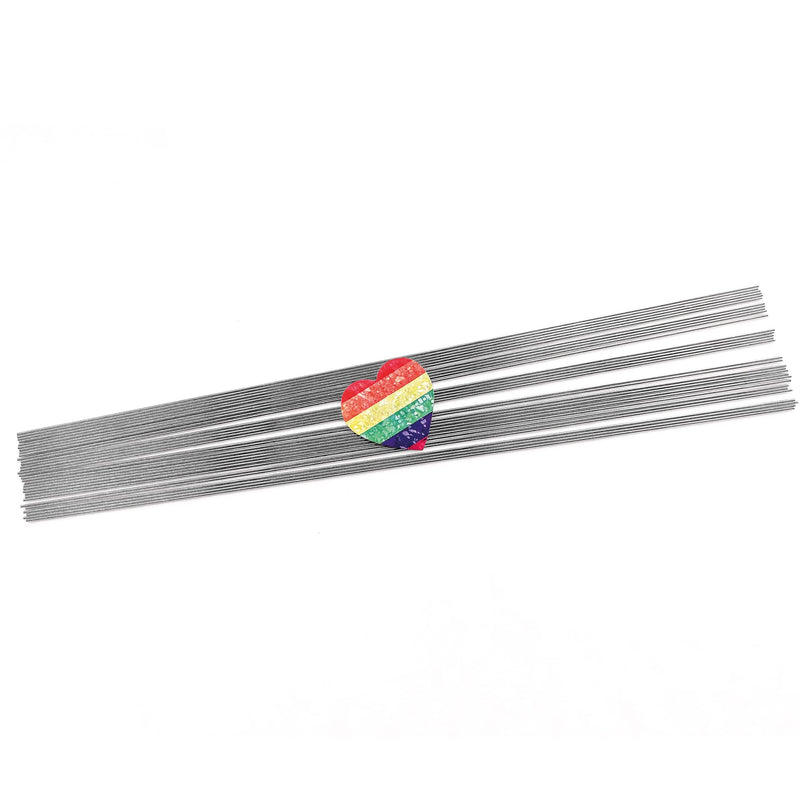 MedAT-Z 2023 - 50x practice wire - 0.7mm wire for the selection process for studying dentistry in Austria with original eyelet