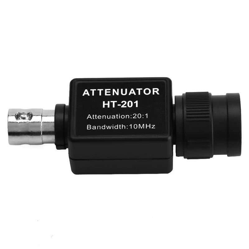 HT201 Attenuator Signal Attenuation Osciloscopio Parts 20:1 Multifunctional passive attenuator Osciloscopio attenuator for oscilloscope for signal generator
