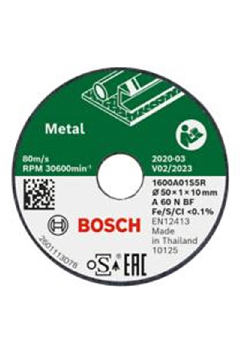 Bosch 3 pieces cutting disc (for metal, Ø 50 mm, accessories Bosch EasyCut&Grind)