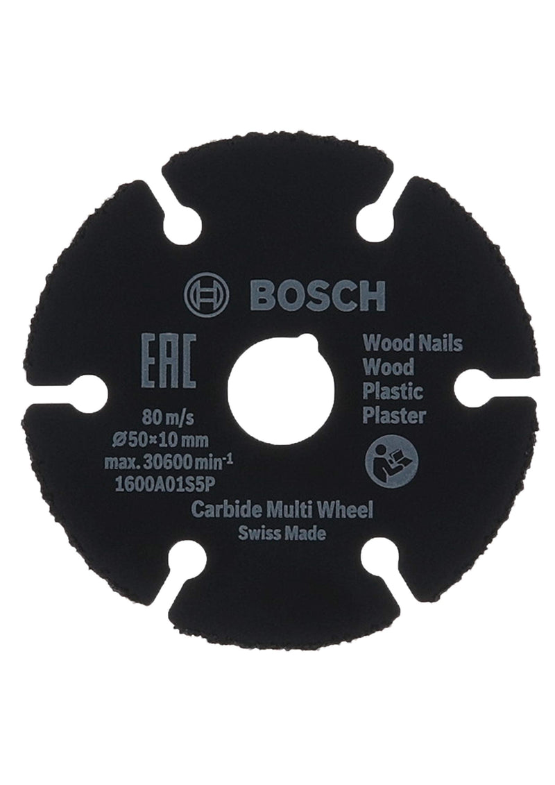 Bosch cutting disc Carbide Multi Wheel (for Multi Material, Ø 50 mm, accessories Bosch EasyCut&Grind)