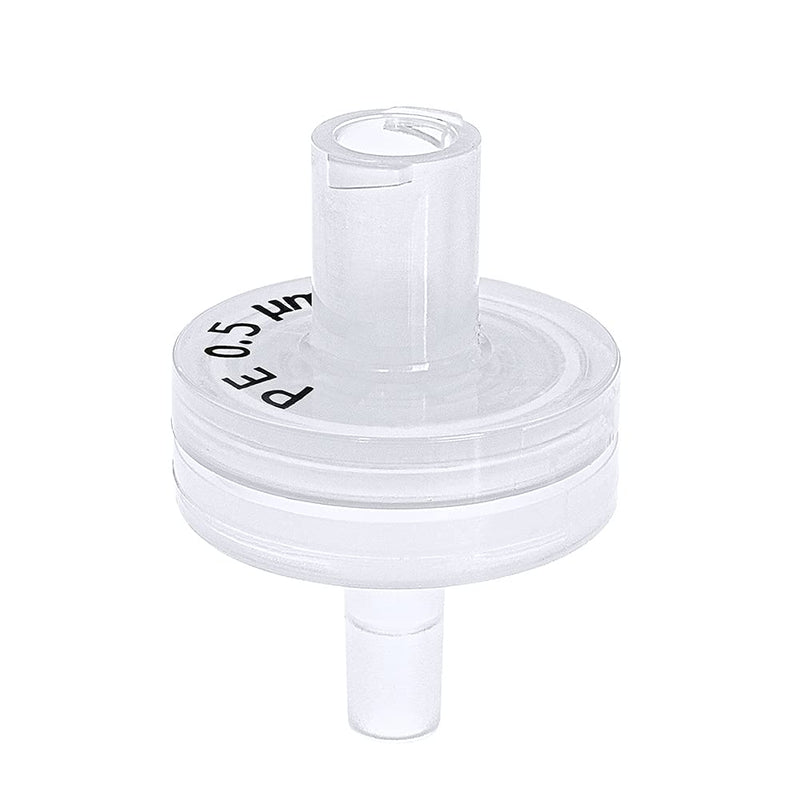 GVS Filter Technology, Syringe Filter, ABLUO, 13mm, PE membrane, 0.5µm, PP Housing, 10/pk 0.45 13 mm