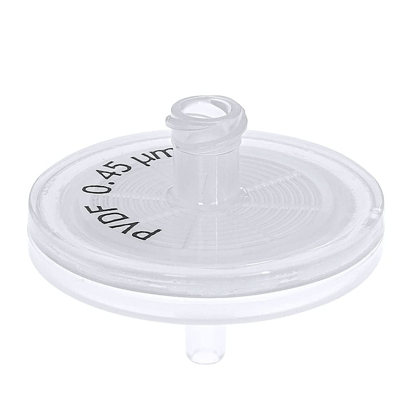 GVS Filter Technology, Syringe Filter, ABLUO, 33mm, PVDF membrane, 0.45µm, PP Housing, 10/pk 33 mm