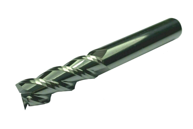 CNC QUALITY solid carbide end mill Ø 1-20 mm - carbide cutter for machining aluminum - polished cutting edges for optimal machining - 6 mm carbide