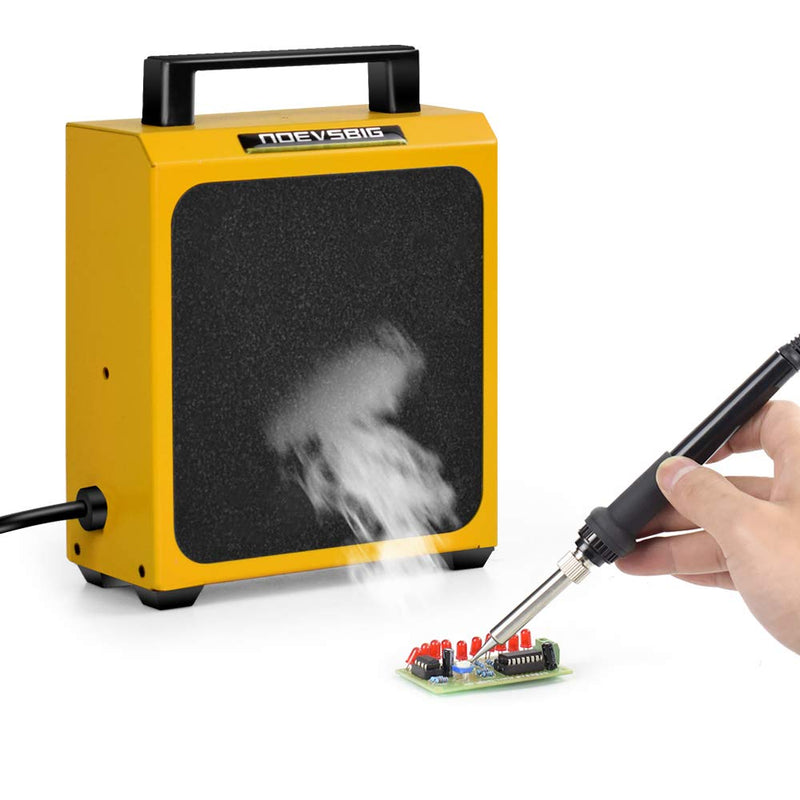 Soldering smoke absorber, smoke prevention absorber remover extractor smoke protection absorber DIY work fan for soldering soldering station absorber soldering station