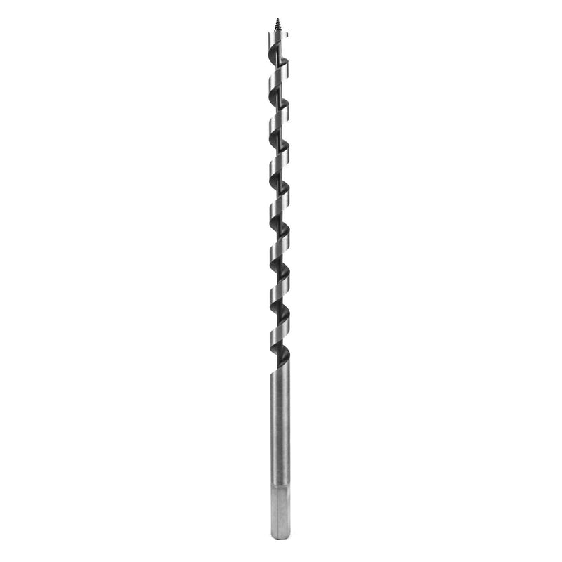 QWORK wood twist drill, wood drill, Ø 12mm, total length 300mm, 1 piece 12 x 300 mm