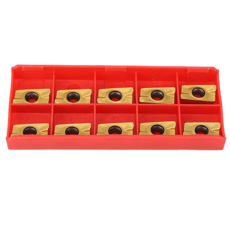 10PCS CNC Carbide Insert Cutter APMT1604 Carbide Inserts Milling Inserts Carbide Lathes with Cement Carbide 15-50 HRC Hardness