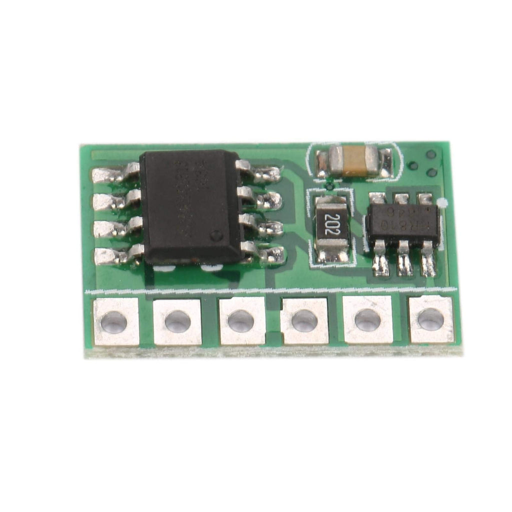 ASHATA Latch Bistable Self-Locking Trigger, 6A DC 3V 3.3V 3.7V 5V Electronic Switch Latch Bistable Self-Locking Trigger Board for LED Motor MCU Development Board