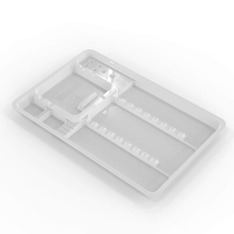 Disposable trays, 100 pieces.