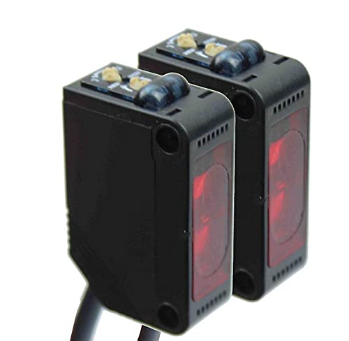 Disposable Photoelectric Sensor 12-24V PNP 100mA up to 15 Meters NC NO Infrared Light Barrier Light Sensor Light Switch