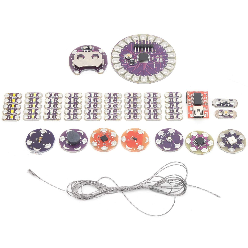 Lilypad Kit Portable Electronic LED and Sensor Kit Temperature Sensor with Cable