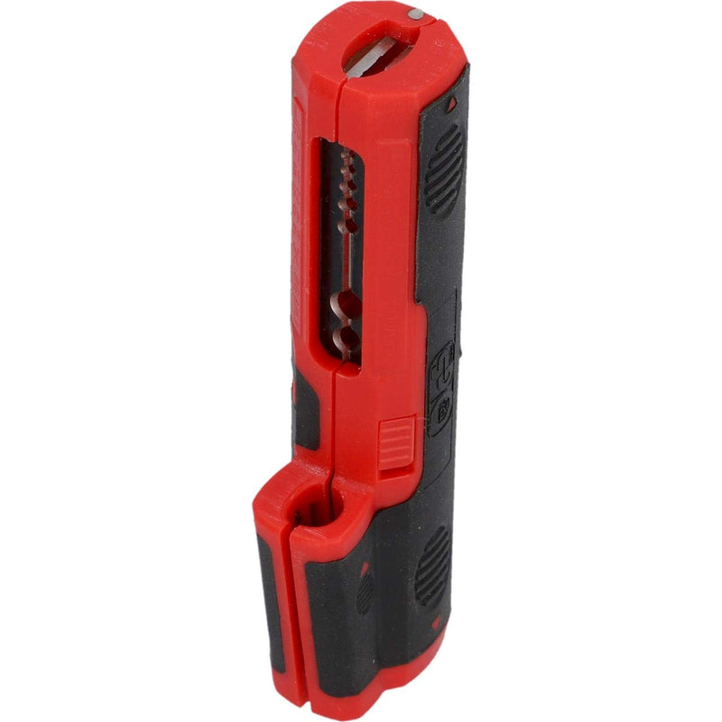 UNITEC cable stripper for round and longitudinal cutting | for round cables with a diameter of Ø 8-13mm | Suitable for coaxial cables RG59 and RG6