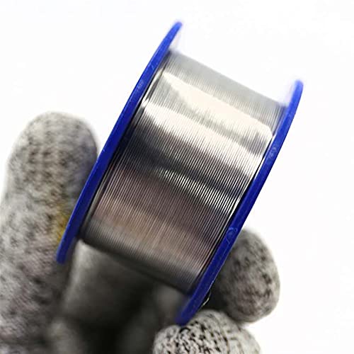 Solding Flux Rosin Core Solder Wire, 0.3/0.4/0.5/0.6/0.8/1.0/1.2mm, Low Temperature Solder Cable (0.5mm) 0.5mm