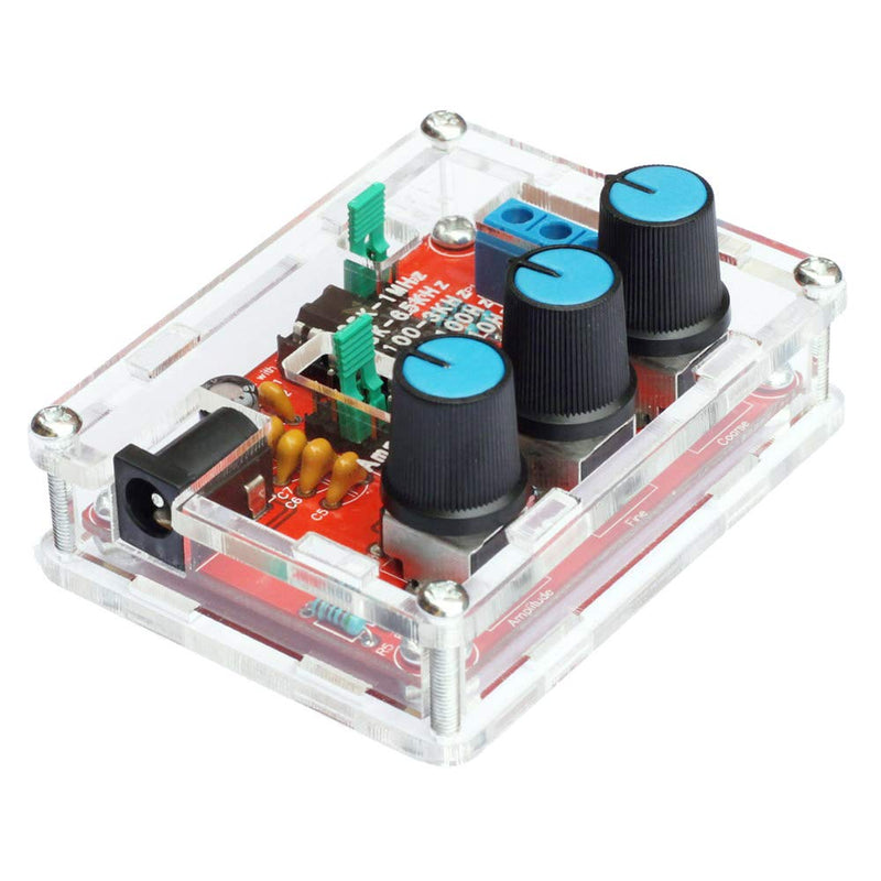 Weytoll XR2206 Signal Generator Function Generator Kit Sine/Triangle/Square Output 1 Hz-1 MHz Adjustable Frequency Amplitude (DIY Kit Finished Product) Finished product