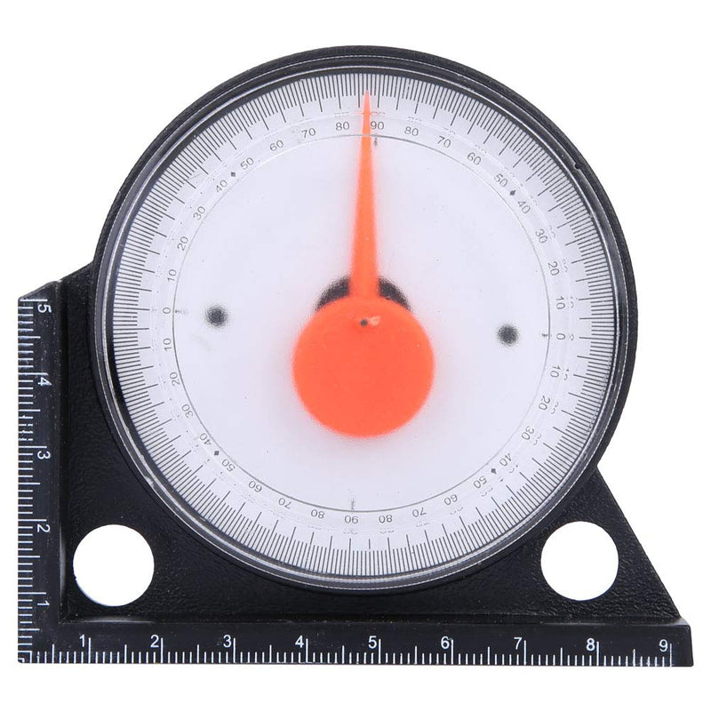 Protractor High Precision Multifunctional Inclinometer Angle Finder Level Gauge Measuring Tool Tilt Angle Finder Tilt Level Meter (9.5 x 5 cm)