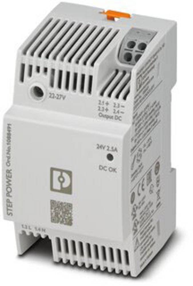 Phoenix Contact STEP3 power supply, 100 → 240 V, 110 → 250 V, 24V / 2.5A
