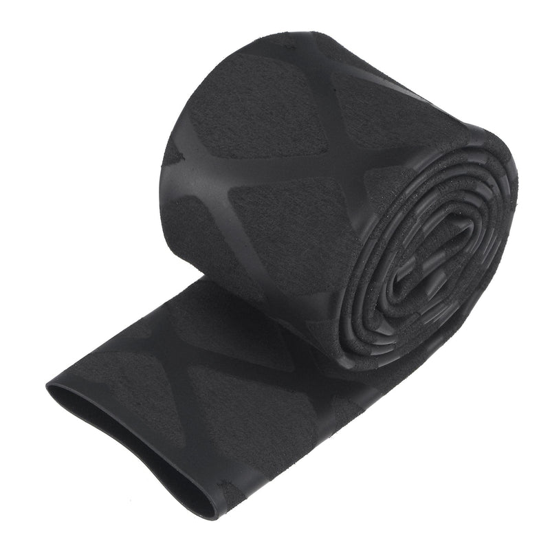 sourcing map Heat Shrink Tubing 20mm Diameter 34mm Flat 1.6ft 2:1 Ratio Black