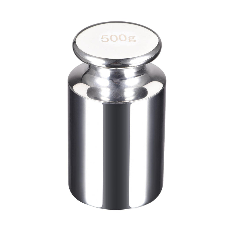 sourcing map Gram calibration weight 500G M2 precision steel chrome-plated for digital scales