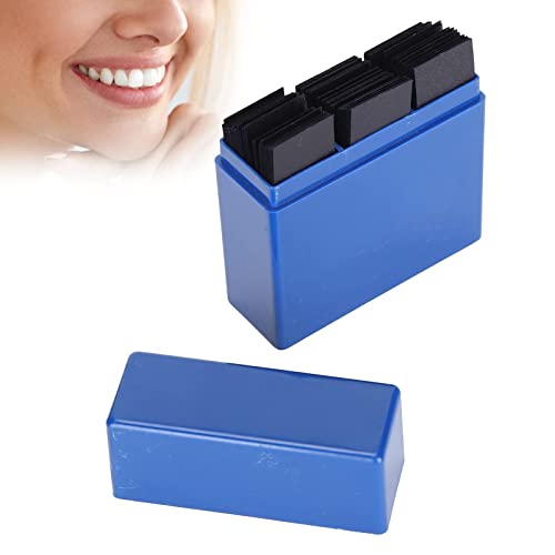 Pack of 300 dental articulation paper, dental teeth supplies dental accessories with plastic dispenser (blue) blue