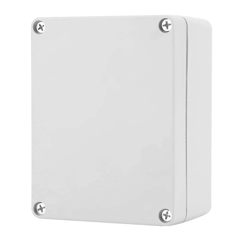 Junction box, 15 size selection, junction box, waterproof IP65 junction box, surface-mounted junction box, ABS electrical junction boxes, DIY plastic case, distribution box (11.5 x 9 x 5.5 cm), 115 x 90 x 55 mm